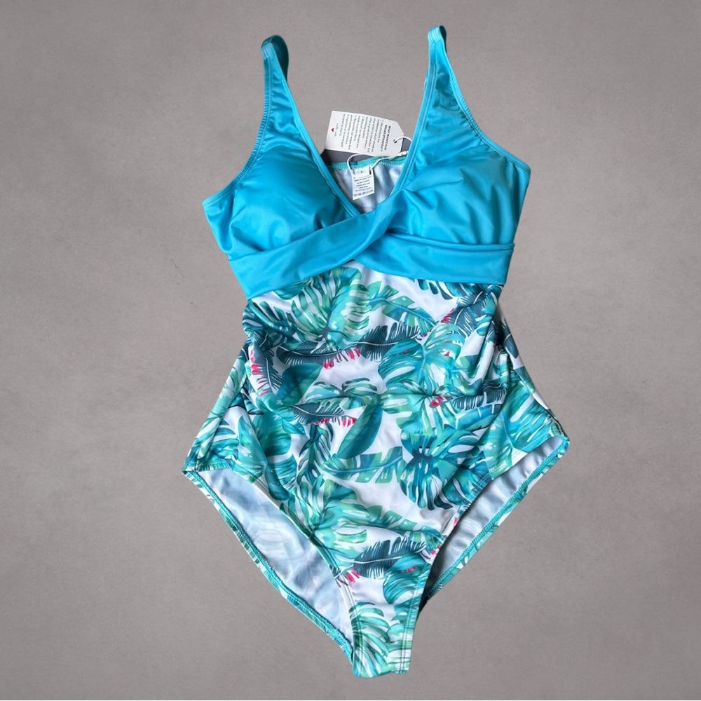 Tropical Blue Women’s One Piece